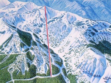 The Northway pod at Crystal is as big as most ski resorts.