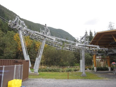 The first 3 towers have a combined 80 sheaves.