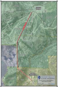 Map of the proposed gondola alignment.