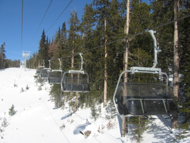 Bubbles everywhere at the Yellowstone Club.