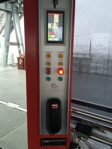 Operator controls in Car 1.