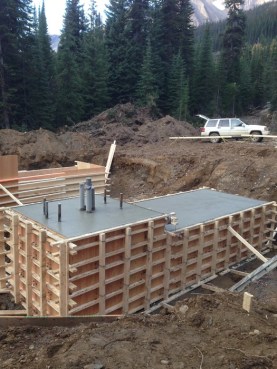 These footings will probably never be removed.