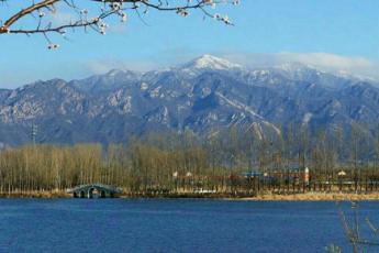 Xiaohaituo Mountain, the currently undeveloped site of the 2022 Olympic downhill.
