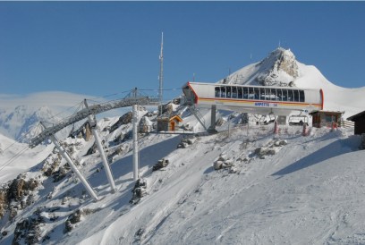 BMF detachable quad in Switzerland.