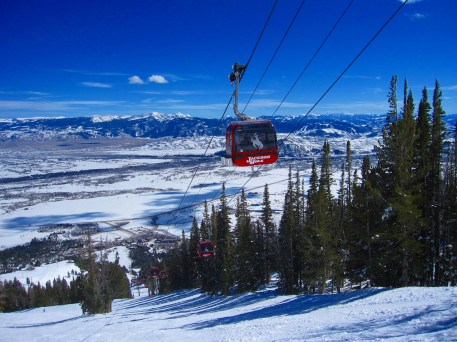 Jackson Hole's Bridger Gondola can move 2,400 passengers per hour up 2,730 feet.