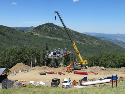 The new Motherlode under construction July 14, 2015.