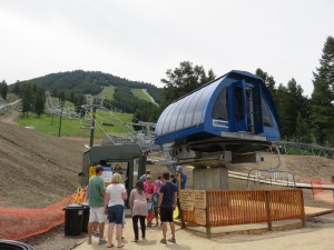 Snow King's Rafferty lift opened on July 12th.