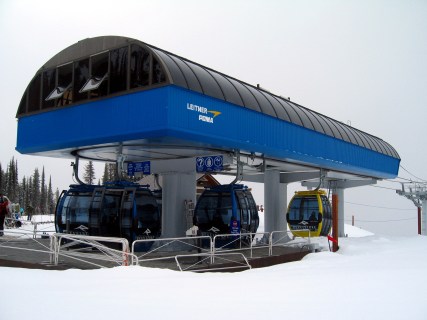 The second stage of Revelstoke's Revelation Gondola has a VTFH of over 8 million, the highest in North America.