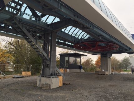 Everything from the bullwheels to the ladders are different from the current versions. Photo credit: Michael Simons.