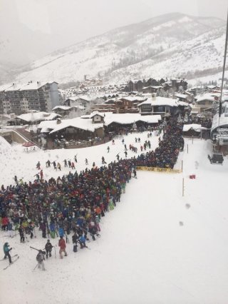Vail's Gondola One can move an impressive 3,600 skiers per hour but sometimes even that isn't enough.