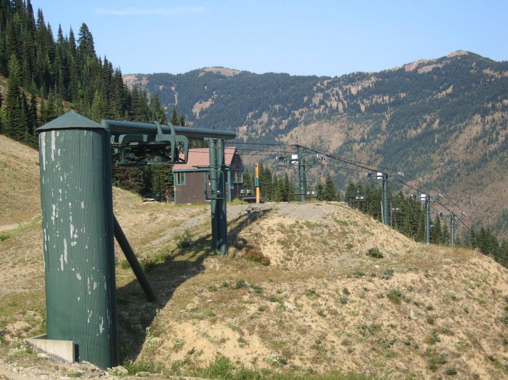 Top terminal in the summer.