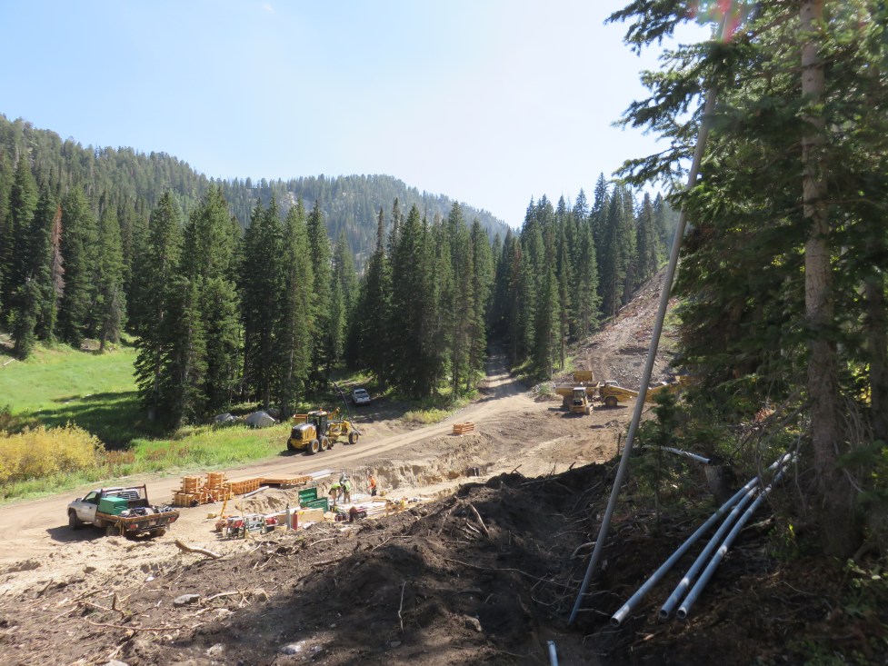 Building Solitude’s Summit Express – Lift Blog