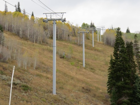 King Con Express with a new haul rope and freshly-painted tower tubes.