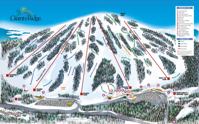 GR alpine trails poster 4442