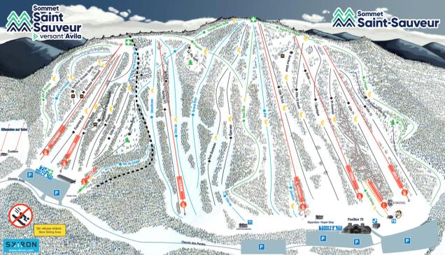 carte_skiron_sommet_saint_sauveur